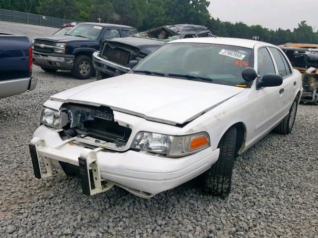 2FAHP71W96X140235 - 2006 FORD CROWN VICT WHITE photo 2