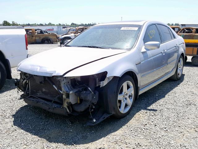 19UUA66236A072051 - 2006 ACURA 3.2TL SILVER photo 2