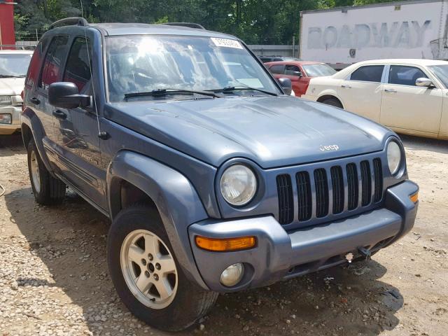 1J4GL58K42W223824 - 2002 JEEP LIBERTY LI GRAY photo 1