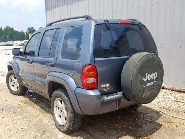 1J4GL58K42W223824 - 2002 JEEP LIBERTY LI GRAY photo 3