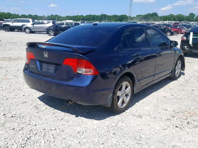 1HGFA16928L004226 - 2008 HONDA CIVIC EXL 蓝色 照片 4