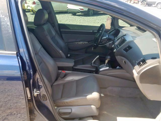 1HGFA16928L004226 - 2008 HONDA CIVIC EXL 蓝色 照片 5