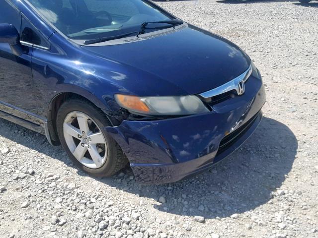 1HGFA16928L004226 - 2008 HONDA CIVIC EXL 蓝色 照片 9