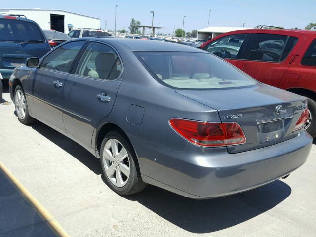 JTHBA30G865155877 - 2006 LEXUS ES 330 GRAY photo 3