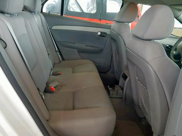 1G1ZC5E03CF296520 - 2012 CHEVROLET MALIBU 1LT WHITE photo 6