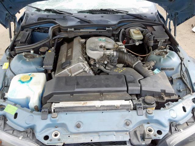 4USCH7324VLB80842 - 1997 BMW Z3 1.9 BLUE photo 7