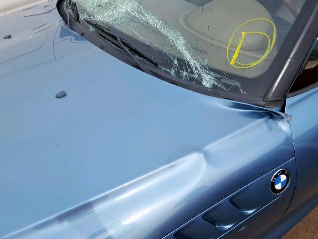 4USCH7324VLB80842 - 1997 BMW Z3 1.9 BLUE photo 9