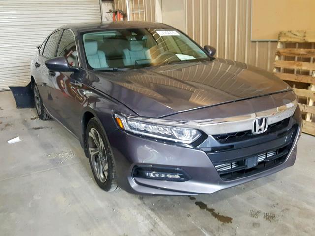 1HGCV1F56JA040345 - 2018 HONDA ACCORD EXL GRAY photo 1