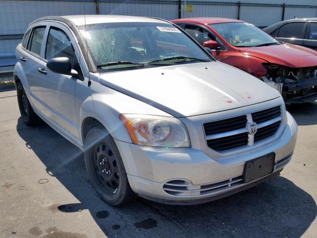 1B3HB28B77D511269 - 2007 DODGE CALIBER SILVER photo 1