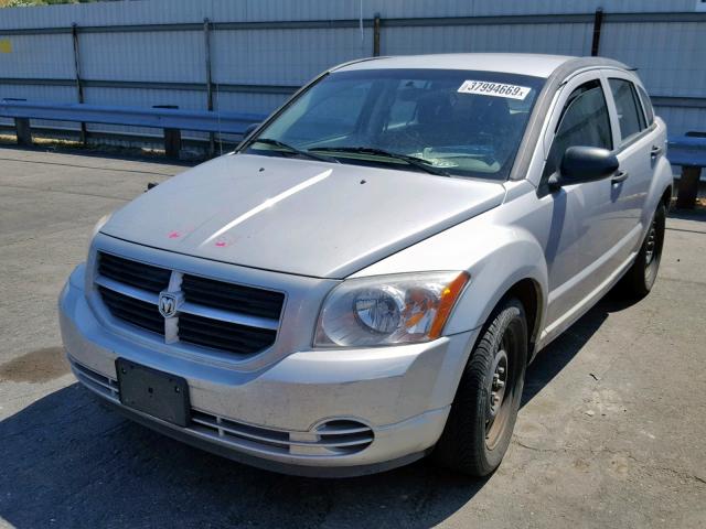 1B3HB28B77D511269 - 2007 DODGE CALIBER SILVER photo 2