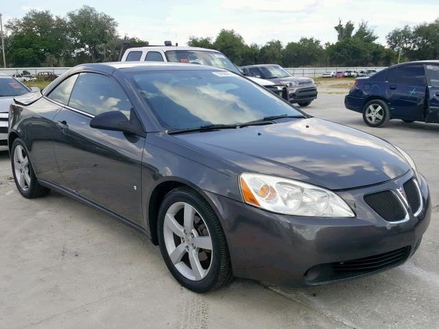 1G2ZH35NX74103276 - 2007 PONTIAC G6 GT GRAY photo 1