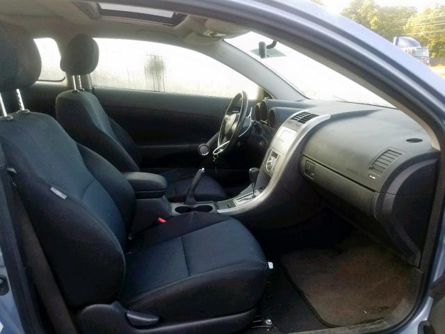 JTKDE3B77A0318450 - 2010 TOYOTA SCION TC ლურჯი ფოტო 5