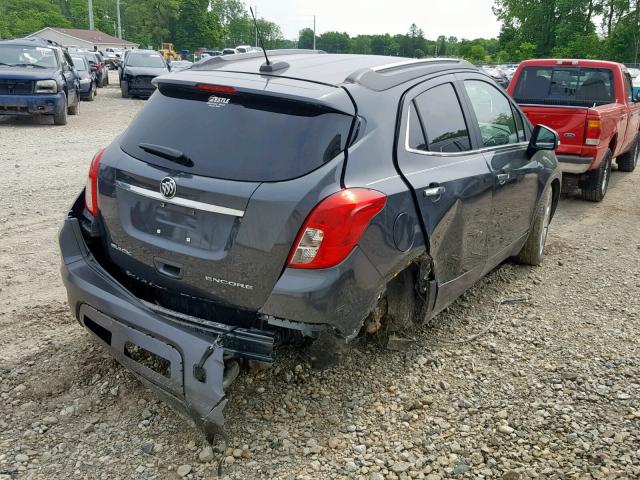 KL4CJASB9GB618540 - 2016 BUICK ENCORE GRAY photo 4