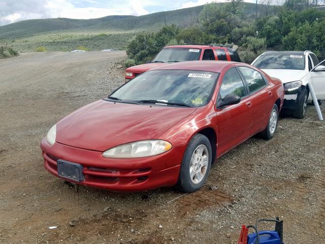 2B3HD46R42H254248 - 2002 DODGE INTREPID S Qırmızı foto 2