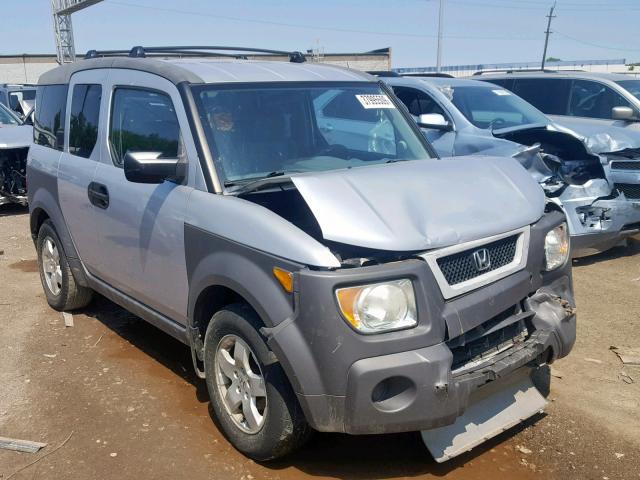 5J6YH28504L025762 - 2004 HONDA ELEMENT EX SILVER photo 1