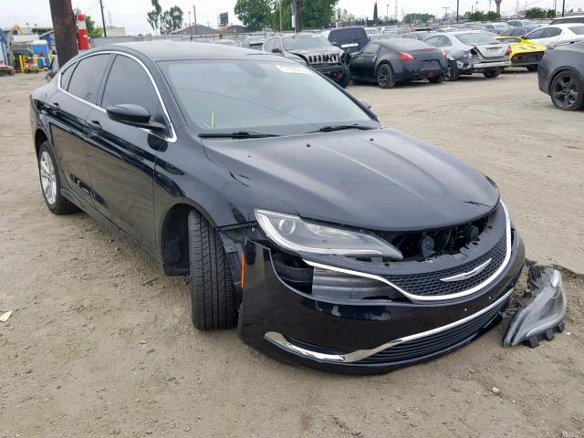 1C3CCCAB1FN666855 - 2015 CHRYSLER 200 LIMITE BLACK photo 1