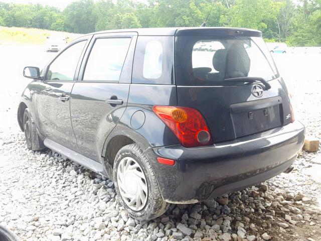 JTKKT624540073799 - 2004 TOYOTA SCION XA BLACK photo 3