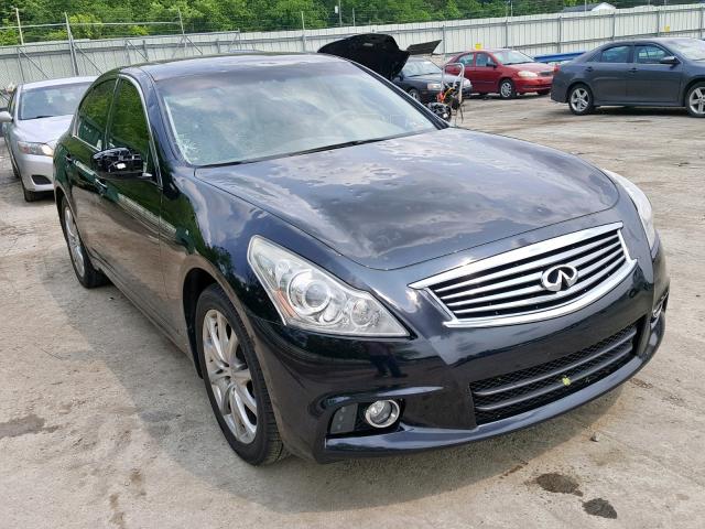 JN1CV6AR9DM750190 - 2013 INFINITI G37 BLACK photo 1