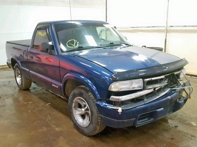 1GCCS14581K141133 - 2001 CHEVROLET S TRUCK S1 BLUE photo 1