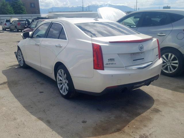 1G6AH5RX6E0131941 - 2014 CADILLAC ATS LUXURY CREAM photo 3