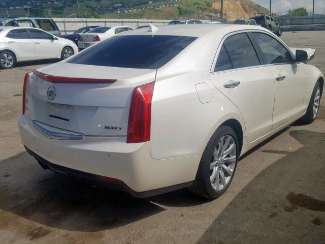 1G6AH5RX6E0131941 - 2014 CADILLAC ATS LUXURY CREAM photo 4