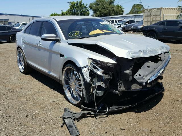 1FAHP2EW7AG129133 - 2010 FORD TAURUS SEL SILVER photo 1