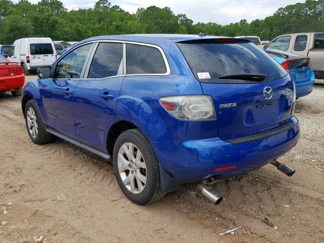 JM3ER293870155725 - 2007 MAZDA CX-7 BLUE photo 3