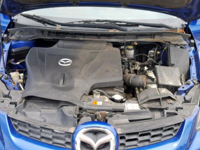 JM3ER293870155725 - 2007 MAZDA CX-7 BLUE photo 7