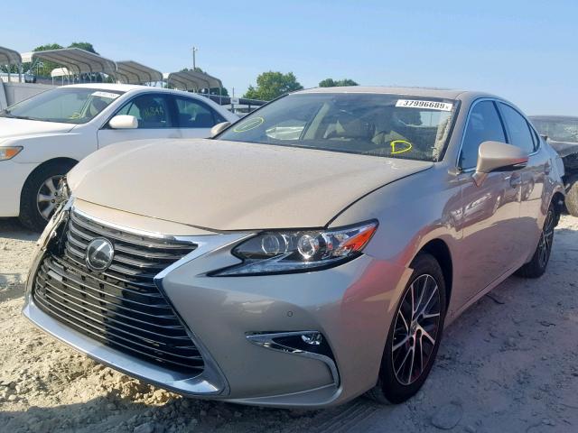 58ABK1GG0JU112100 - 2018 LEXUS ES 350 BEIGE photo 2