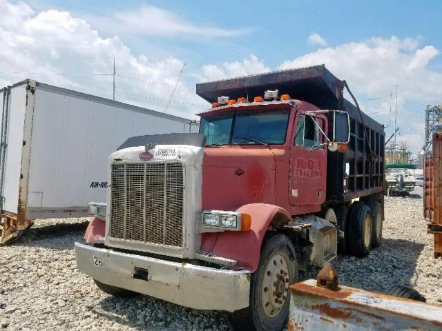 1XP5DA9X7KN269861 - 1989 PETERBILT 379 RED photo 2