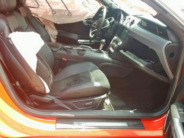 1FA6P8CF9G5267113 - 2016 FORD MUSTANG GT ORANGE photo 5