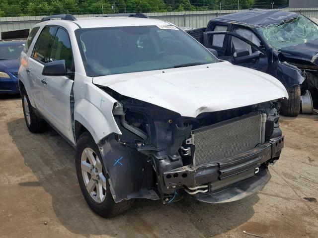 1GKKRPKD2GJ160879 - 2016 GMC ACADIA SLE WHITE photo 1