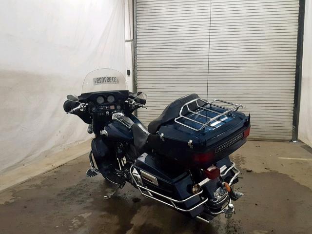 1HD1FCW144Y615015 - 2004 HARLEY-DAVIDSON FLHTCUI BLUE photo 3