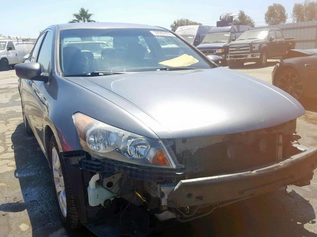 1HGCP36838A050177 - 2008 HONDA ACCORD EXL GRAY photo 1