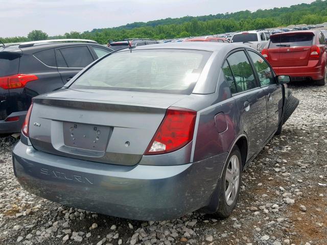 1G8AZ55F86Z168391 - 2006 SATURN ION LEVEL GRAY photo 4