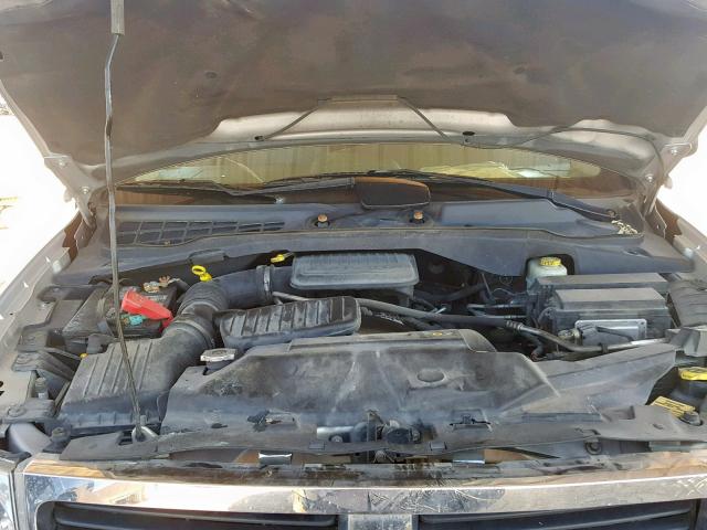 1D8HD48K67F566922 - 2007 DODGE DURANGO SL SILVER photo 7