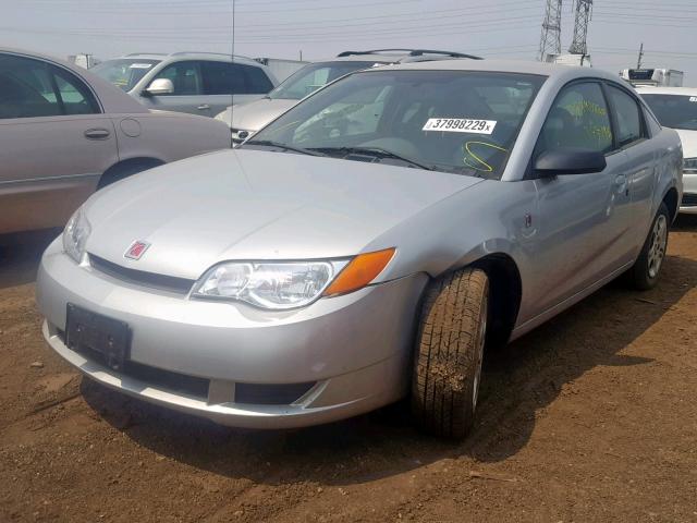 1G8AN12F24Z200645 - 2004 SATURN ION LEVEL ვერცხლისფერი ფოტო 2