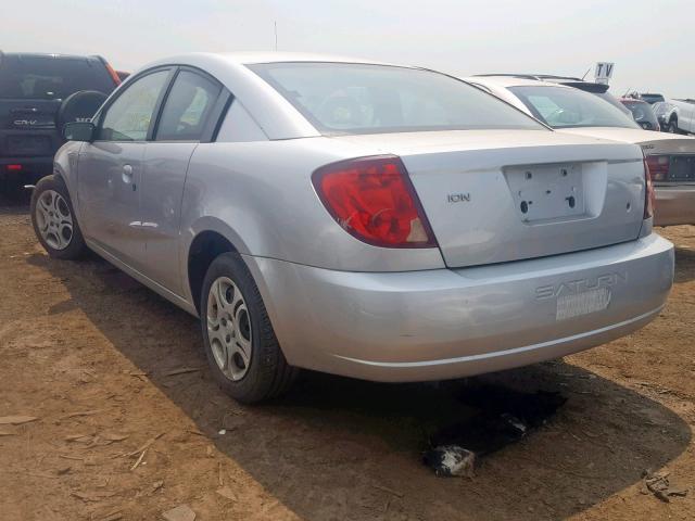1G8AN12F24Z200645 - 2004 SATURN ION LEVEL ვერცხლისფერი ფოტო 3