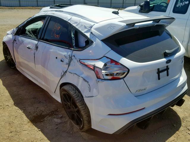 WF0DP3TH5G4116360 - 2016 FORD FOCUS RS WHITE photo 3