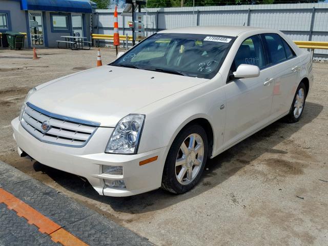 1G6DW677760221323 - 2006 CADILLAC STS CREAM photo 2