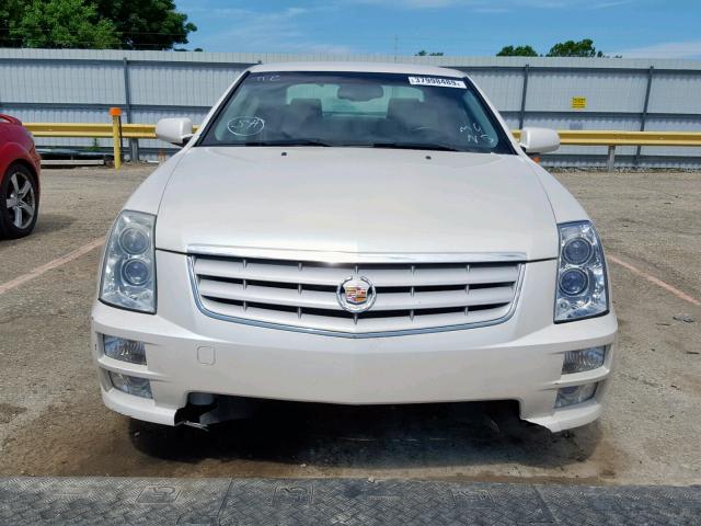 1G6DW677760221323 - 2006 CADILLAC STS CREAM photo 9