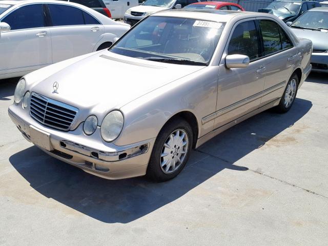 WDBJF65J11B338583 - 2001 MERCEDES-BENZ E 320 GOLD photo 2