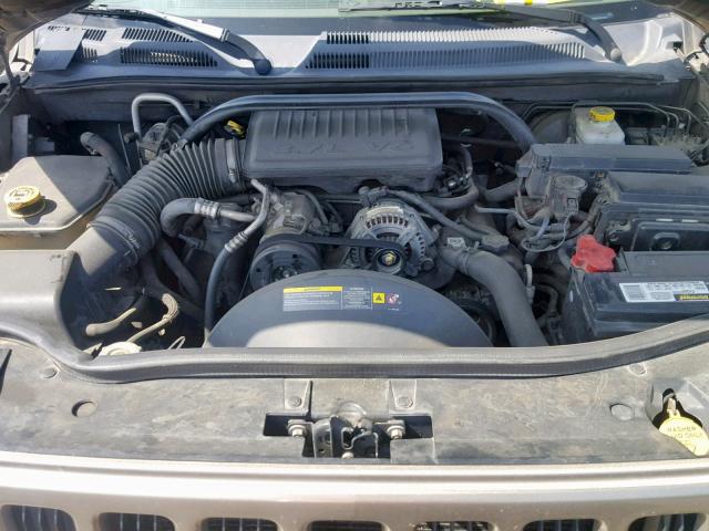 1J8HH48K56C203331 - 2006 JEEP COMMANDER GOLD photo 7