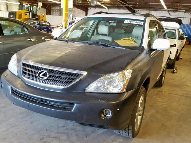 JTJHW31U272015731 - 2007 LEXUS RX 400H WHITE photo 2