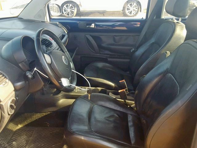 3VWSR31C26M412836 - 2006 VOLKSWAGEN NEW BEETLE ლურჯი ფოტო 5