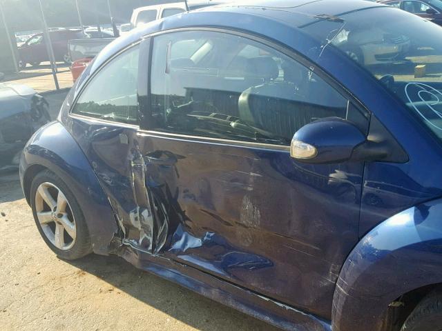 3VWSR31C26M412836 - 2006 VOLKSWAGEN NEW BEETLE ლურჯი ფოტო 9