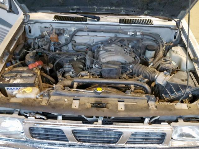 1N6HD16Y9PC369570 - 1993 NISSAN TRUCK KING SILVER photo 7