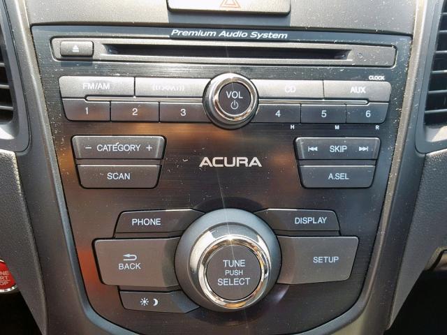 5J8TB3H3XFL015511 - 2015 ACURA RDX GRAY photo 9