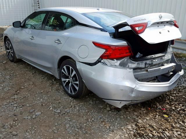 1N4AA6AP0GC409193 - 2016 NISSAN MAXIMA 3.5 SILVER photo 3