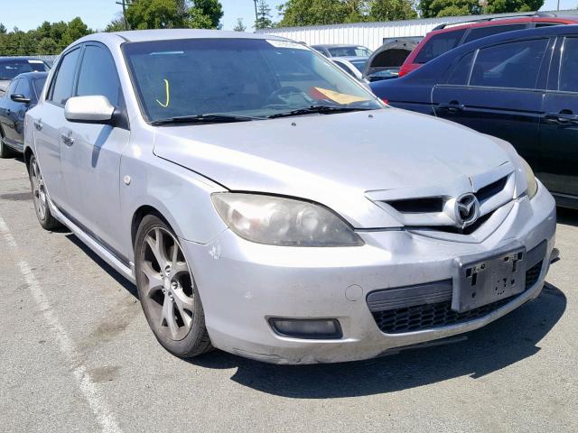 JM1BK143071701333 - 2007 MAZDA 3 HATCHBAC SILVER photo 1